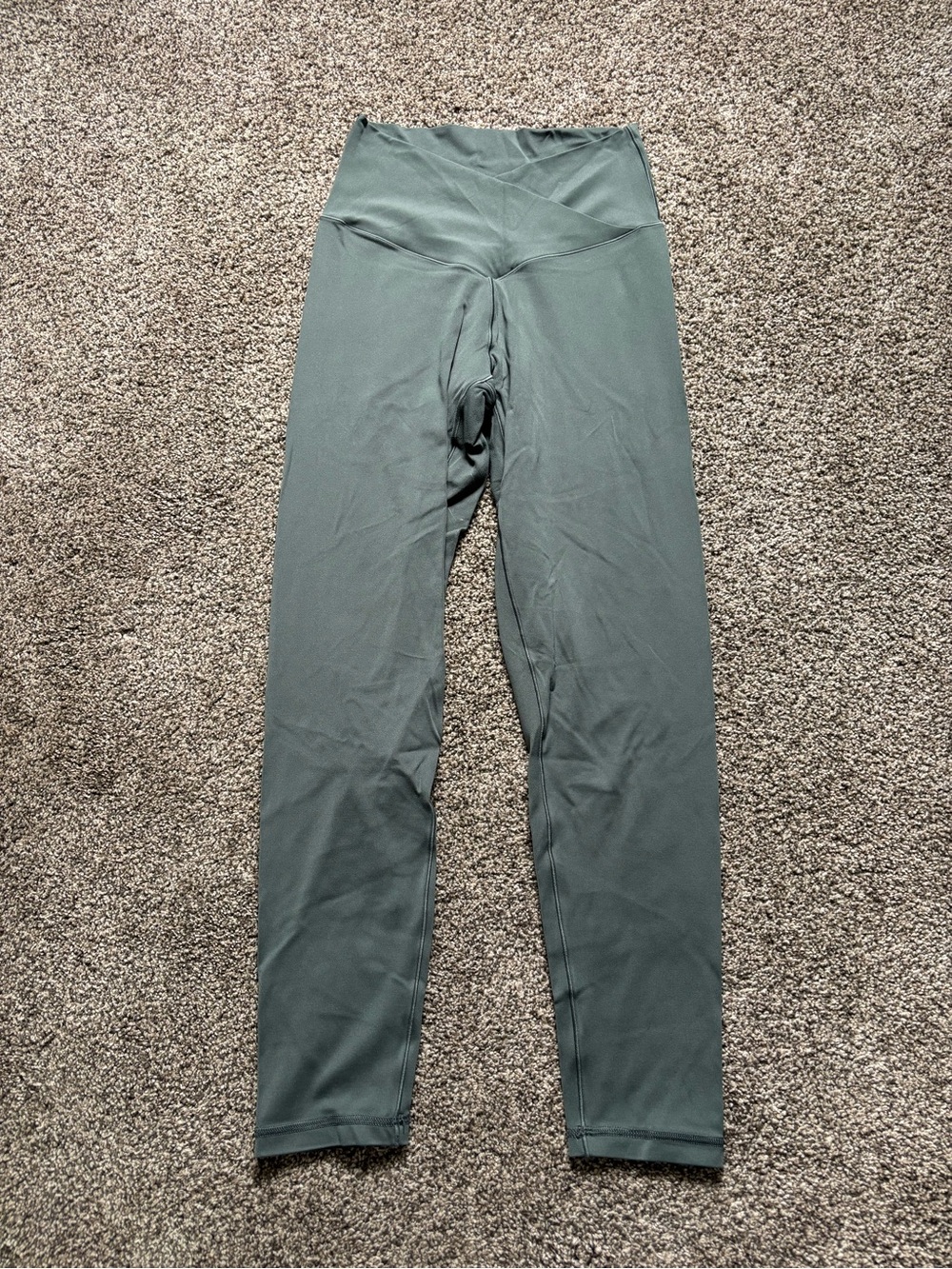 Aerie Womens High-Waist Olive Green Leggings